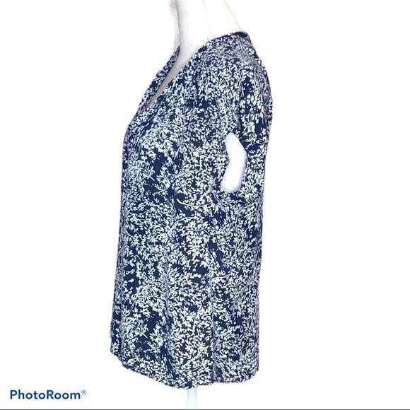 Joie Suela print silk blouse - Picture 4 of 6